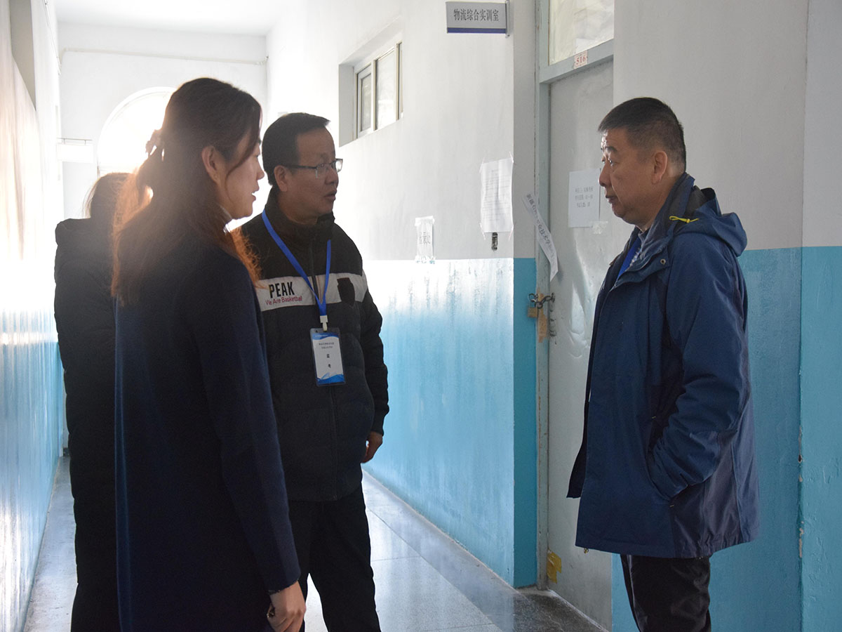 物流管理1+x证书制试点考核工作首次在学院顺利完成