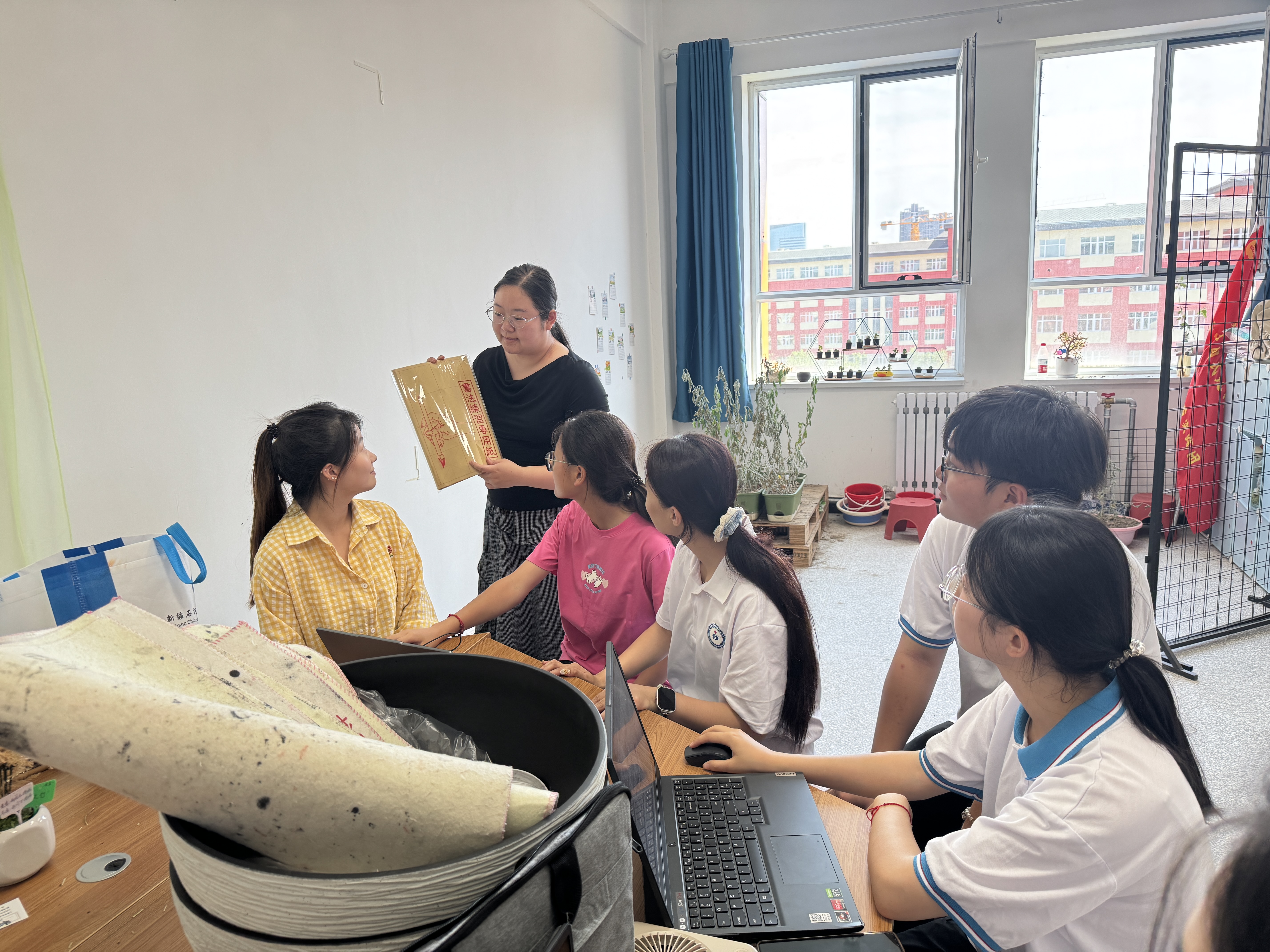 非遗润苗传文脉 青春践悟润童心——新疆石河子职业技术学院“非遗润苗”实践团暑期“三下乡”社会实践纪实
